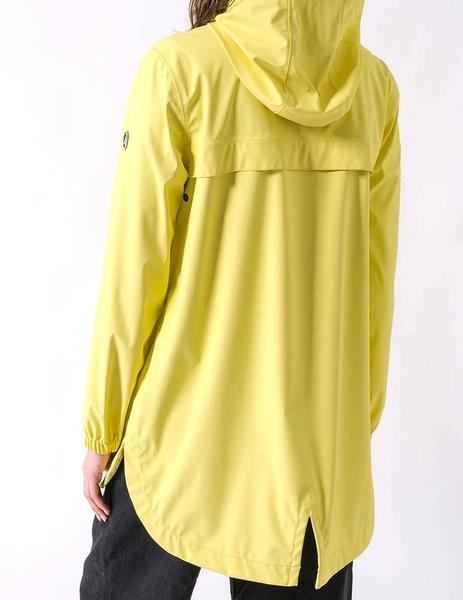 Chubasquero Ecoalf Picton Amarillo Para Mujer