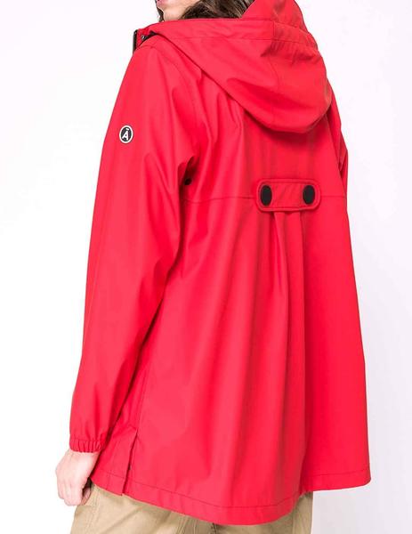 Chubasquero Poncho al aire libre para mujer, chaqueta impermeable para  mujer, gabardina ligera para hombre, abrigo impermeable (color rojo,  tamaño: L)