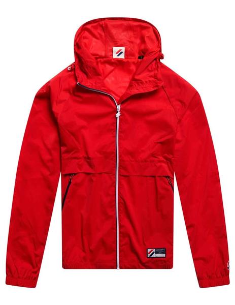 Chaqueta Superdry de hombre roja