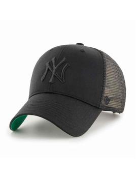 Gorra New York negra lisa con red unisex