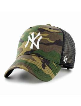 Gorra New York Yankees de camuflaje verde unisex