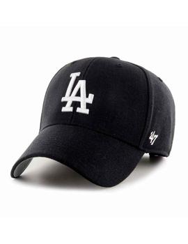 Gorra Los Angeles negra letras LA blancas