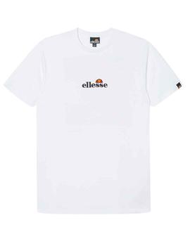 Camiseta Ellesse Caciot blanca dibujo en espalda