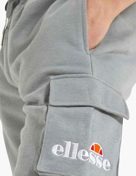 Pantalón corto Ellesse gris con bolsillos cargo