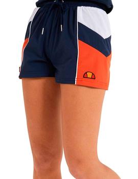 Short Ellesse Stripe tres colores para chica