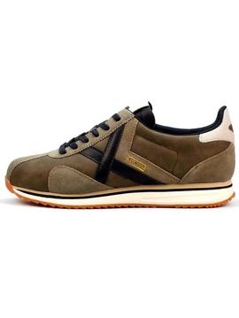 Zapatillas Munich Sapporo 95 verde militar