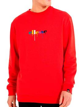 Sudadera Ellesse roja Todravi para hombre