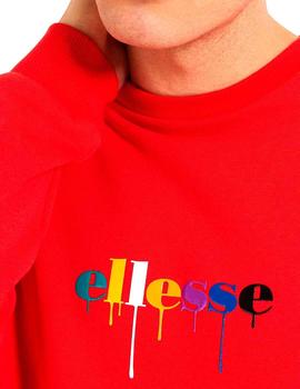 Sudadera Ellesse roja Todravi para hombre