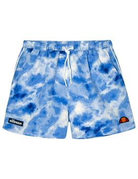 Bañador Ellesse Tie Dye azul cielo para hombre