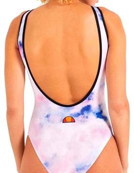 Bañador Ellesse Tie Dye rosa para chica