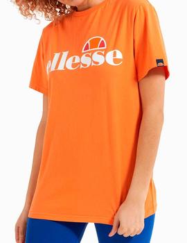 Camiseta Ellesse Albany básica naranja para chica