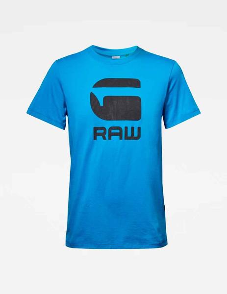 Camiseta G Star Raw logo grande