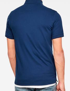 Polo G Star Raw Dunda Slim azul para hombre