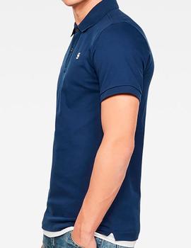 Polo G Star Raw Dunda Slim azul para hombre