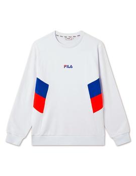 Sudadera Fila blanca Baker Crew para hombre
