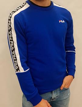 Sudadera Fila azul eléctrico hombre