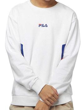 Sudadera Fila blanca Baker Crew para hombre