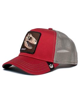 Gorra Goorin Bros Craneo Dinosaurio Rex granate