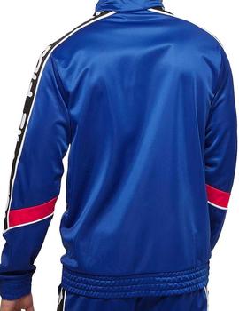 Sudadera retro Fila azul para hombre