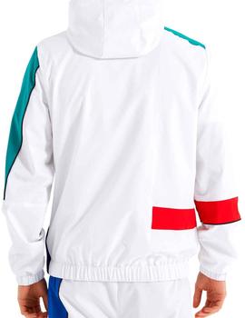 Chaqueta retro Ellesse blanca Massiah para hombre