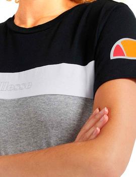 Camiseta Ellesse Becaert tricolor gris para chica