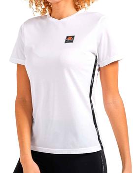 Camiseta técnica Ellesse Gorilo blanca para chica