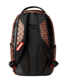 Mochila Sprayground Bape Split cuadros marrones