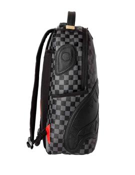 Mochila Sprayground cuadros grises y negros