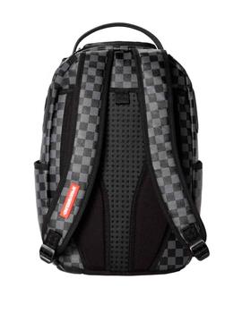 Mochila Sprayground cuadros grises y negros