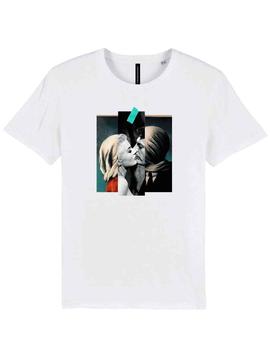 Camiseta Independent Cary Grant Grace Kelly blanca