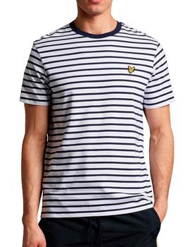 Camiseta Lyle - Scott rayas estilo marinero