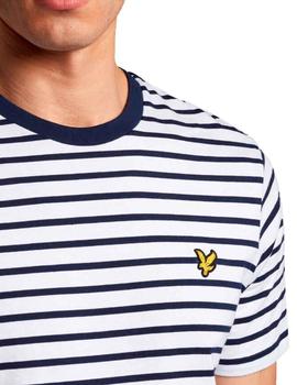 Camiseta Lyle - Scott rayas estilo marinero