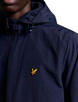 Cazadora Lyle & Scott azul marino para hombre