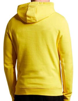 Sudadera capucha Lyle & Scott amarilla para hombre