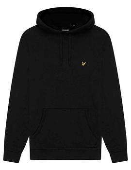 Sudadera capucha Lyle - Scott negra para hombre