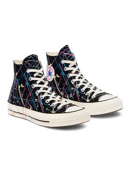 Bambas Converse Chuck 70 negras con pintura