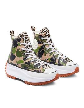 Bambas Converse Run Star Hike camuflaje para chica