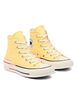 Bambas Converse Chuck 70 amarillas tobillo alto