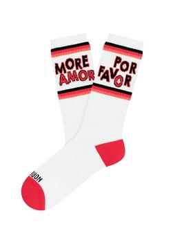Calcetines blancos More Amor Por Favor Jimmy Lion