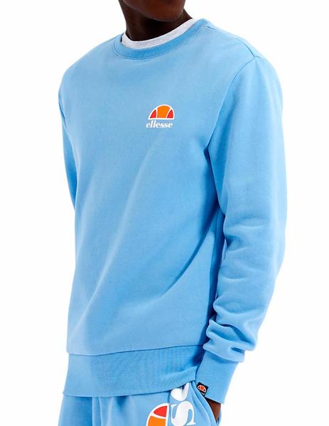 Ellesse de los hombres Sudadera con logo en el pecho izquierdo de Diveria,  Gris