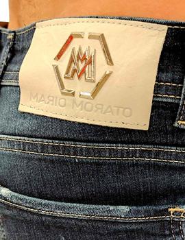 Pantalón Mario Morato Jeans elástico azul oscuro