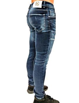 Pantalón Mario Morato Jeans elástico azul oscuro