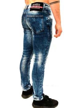 Pantalón Mario Morato Jeans pitillo con tachuelas