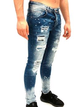 Tejano Mario Morato Jeans roto con desgastes