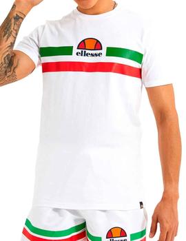 Camiseta Ellesse blanca Italia Eurocopa 2021
