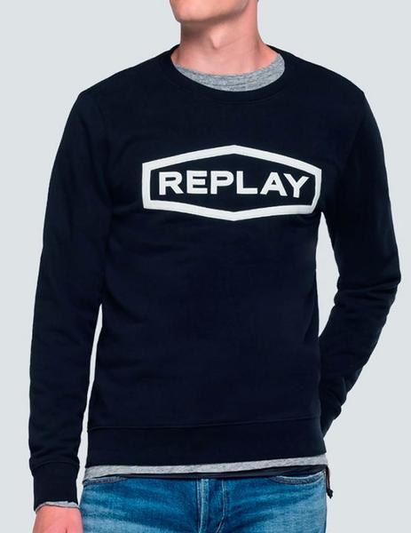 Sudadera Replay marino para