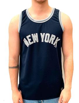Camiseta New York asas azul marino unisex
