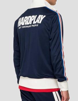 Chaqueta Replay parches azul marino para hombre