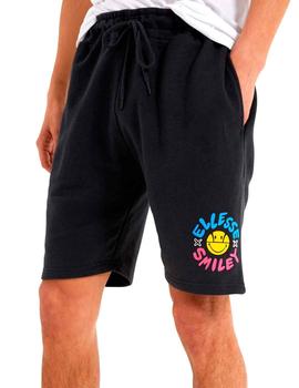 Pantalón corto Ellesse negro para hombre