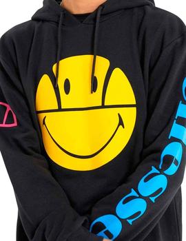 Sudadera Ellesse Smile cara sonriente amarilla